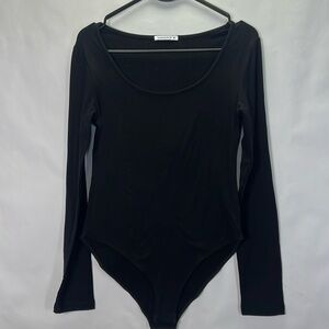 Mangopop Bodysuit Long sleeve Stretch Women’s M/L